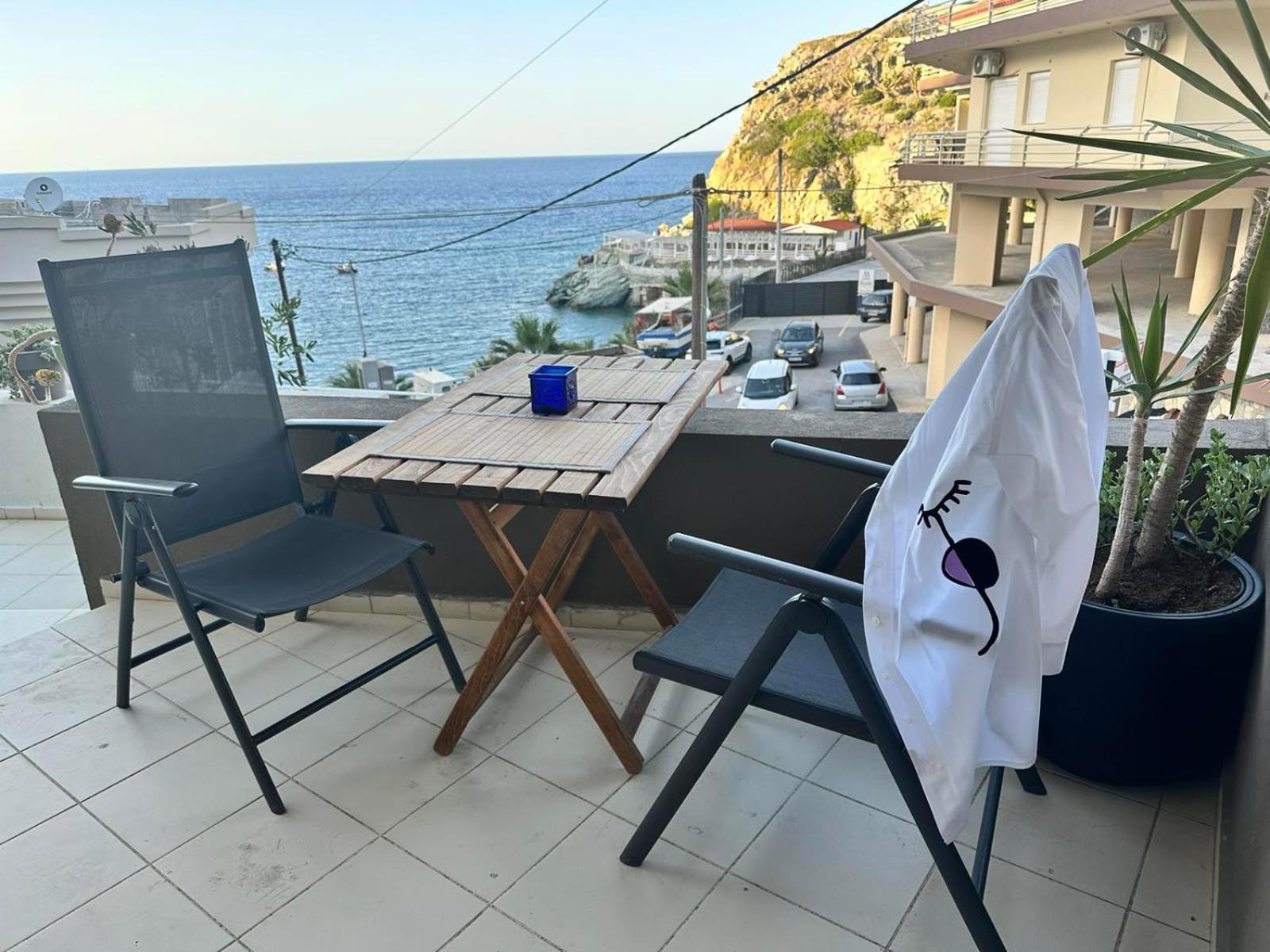 Popis Sea View Apartments Agia Pelagia Exterior foto