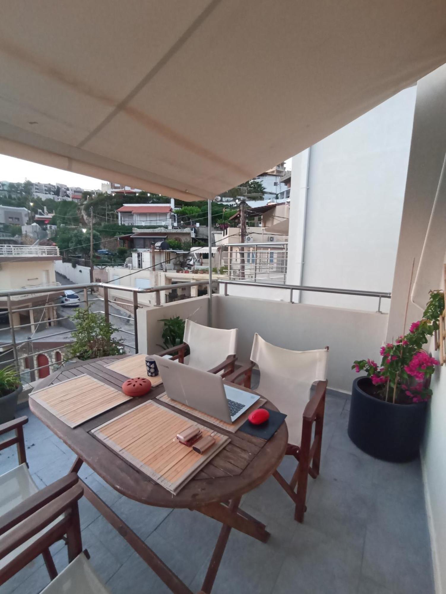 Popis Sea View Apartments Agia Pelagia Exterior foto