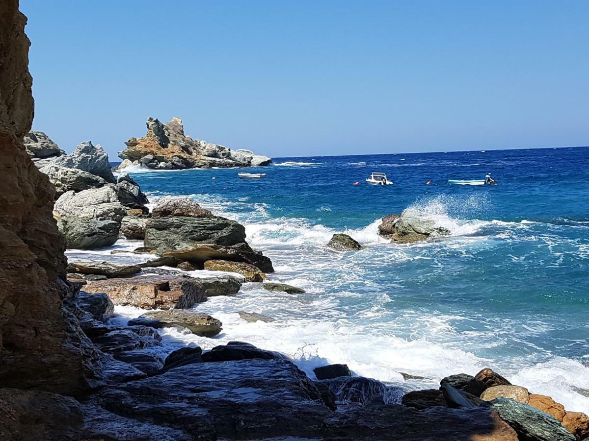 Popis Sea View Apartments Agia Pelagia Exterior foto