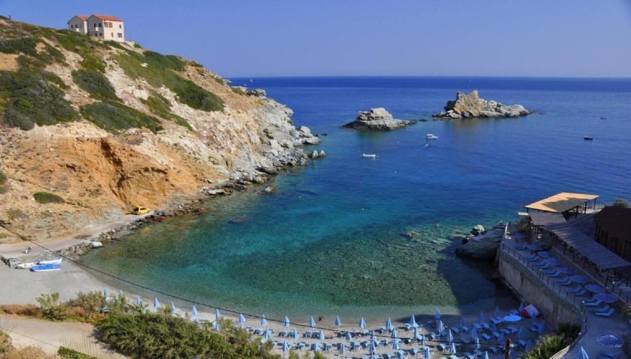 Popis Sea View Apartments Agia Pelagia Exterior foto