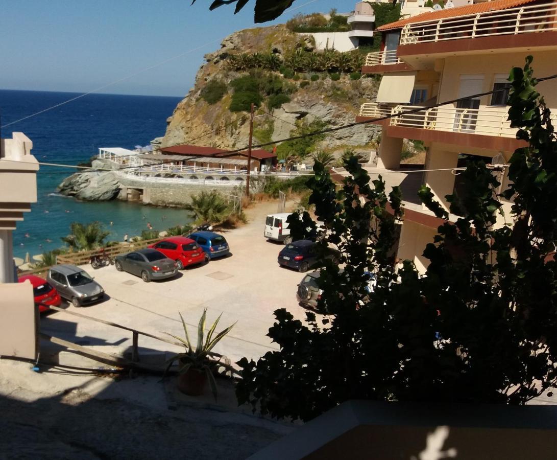 Popis Sea View Apartments Agia Pelagia Exterior foto